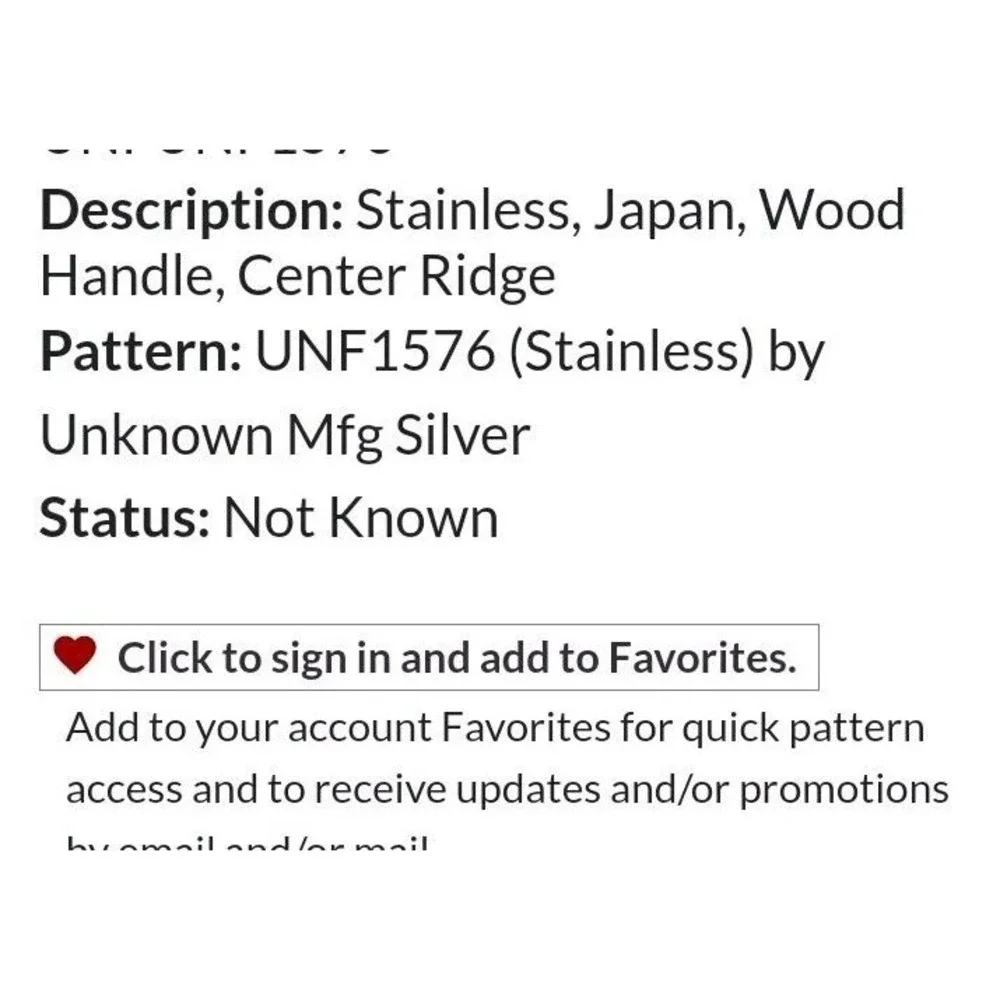 Stainless Spoons Wood Handle, Center Ridge, Japan Pattern: UNF1576 Lot of‎ 2
